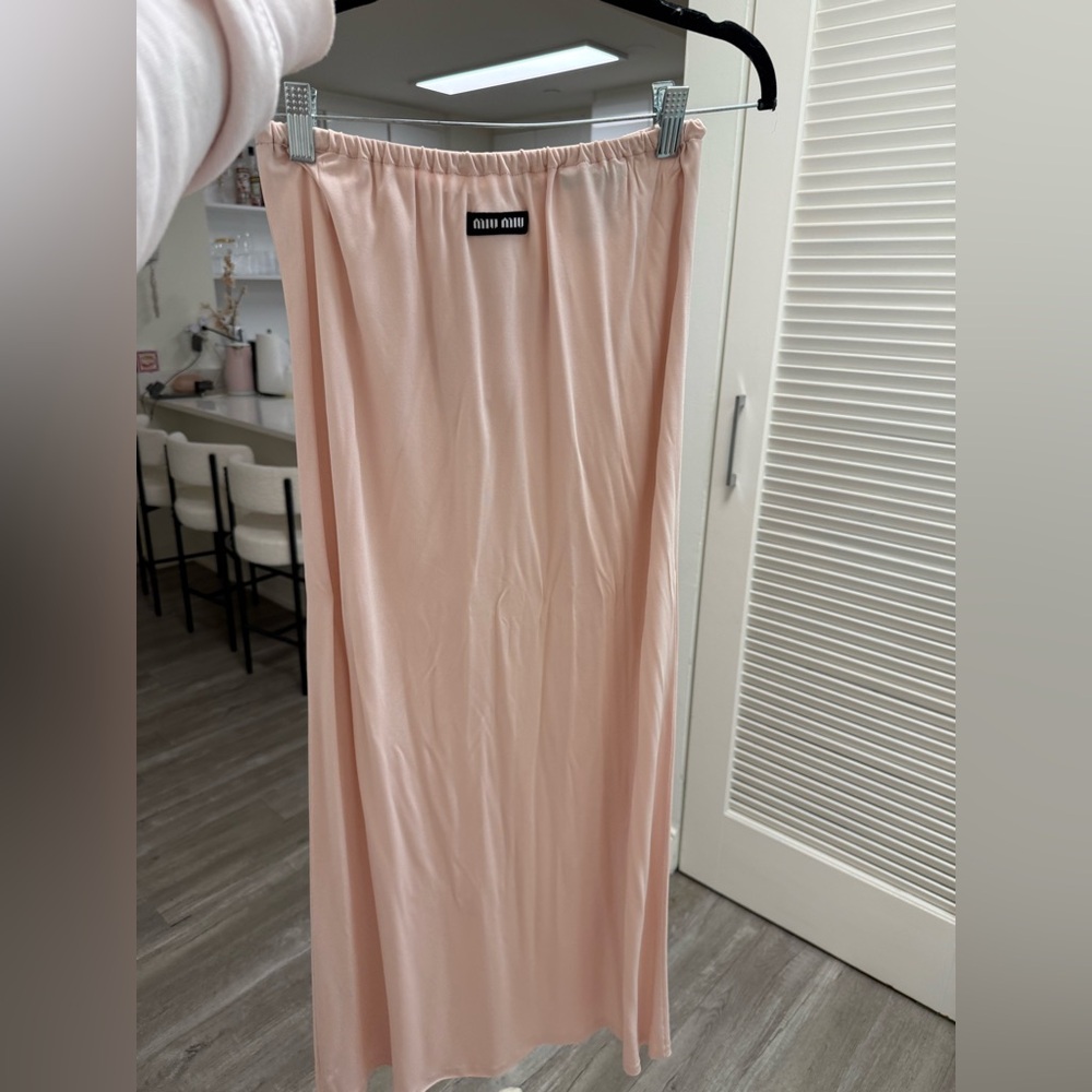 Miumiu Pink Skirt